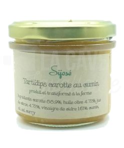 Tarti&rsquo;dips Carotte au Cumin – La Ferme du Pâquis Fleury – Le Bourgneuf La Forêt (53) – 100gr