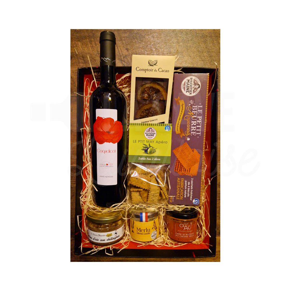 Colis Gourmand 7 Produits – Coquelicot Petit Beurre