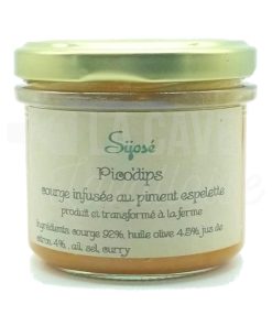 Courge infusée au Piment d&rsquo;Espelette – La Ferme du Pâquis Fleury – Le Bourgneuf La Forêt (53) – 100gr