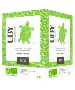 BIB Uby Blanc BIO – Colombard Sauvignon Ugni Blanc – 3 Litres