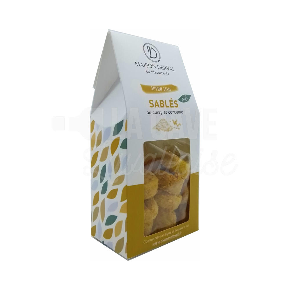 Sablés au Curry et Curcuma – Maison Derval – Laval (53) – 100gr